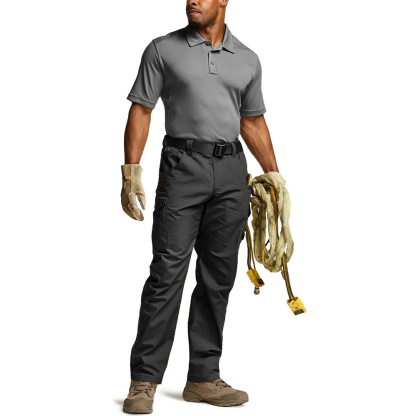 Men's Ripstop Work Pants ,Water Resistant  Outdoor Tactical Pants