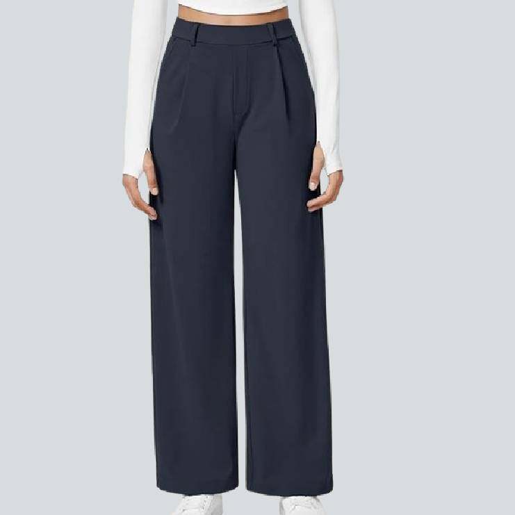 🔥𝑵𝒆𝒘 𝒀𝒆𝒂𝒓𝒔 𝑺𝒂𝒍𝒆✨️High Waisted Work Pants for Women Business Casual Outfits Office Dress Pants Trousers with Pockets