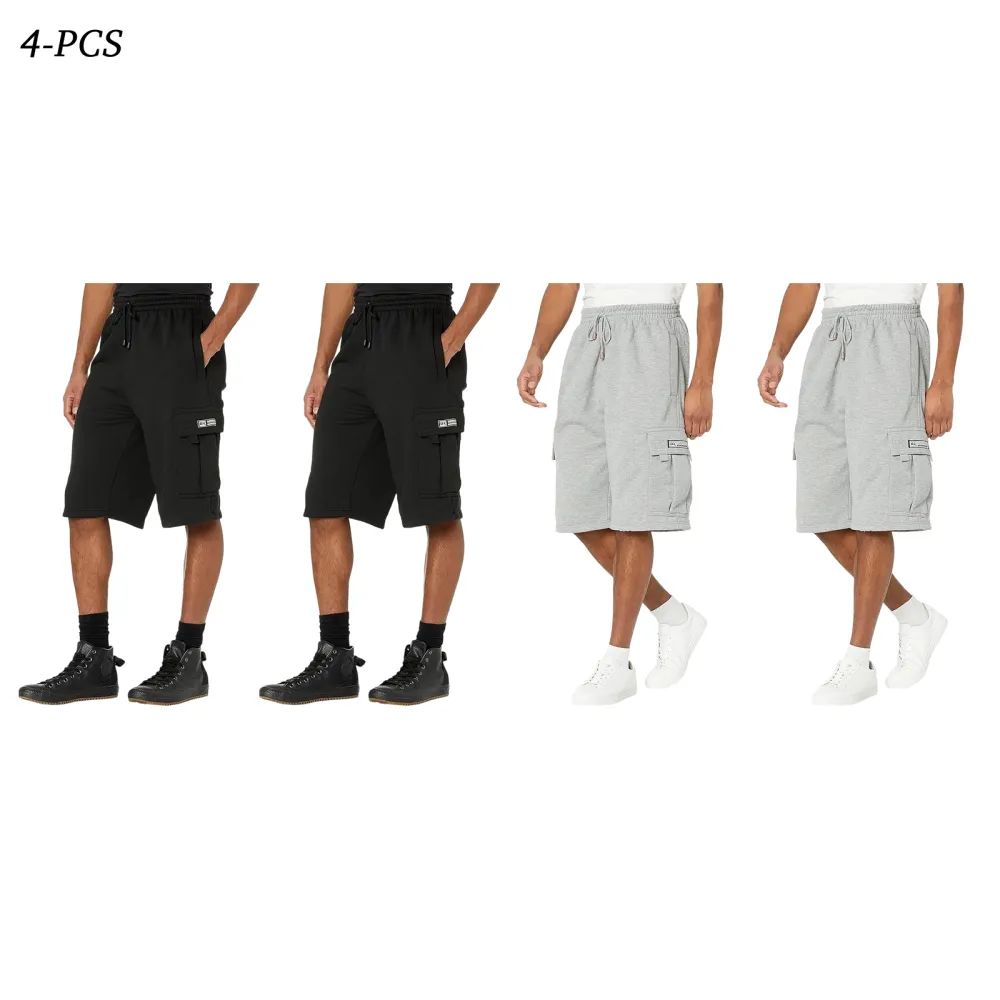 Men's Cotton Relaxed Fit Cargo Shorts
