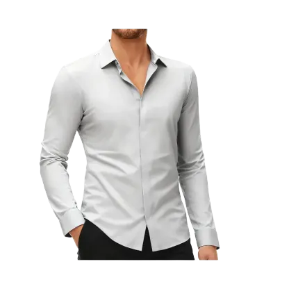 Men’s Long-Sleeve Stretch Shirt