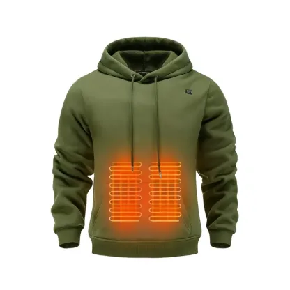 Men's Smart Heated Hoodie - USB Powered