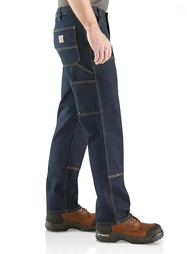 🔥Last Day Promotion!🔥CHT Men's Relaxed Straight Rugged Flex Double Jeans