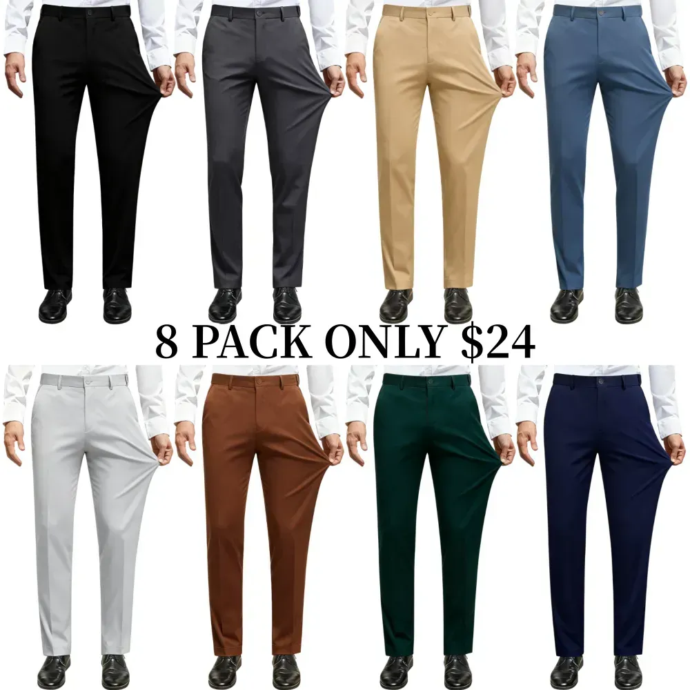 Men's Stretch Dress Pants