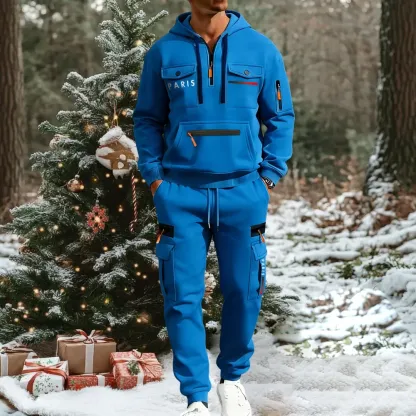 🔥2026 Men's Autumn&Winter Hooded Fashion Sweatshirt With Multiple Pockets