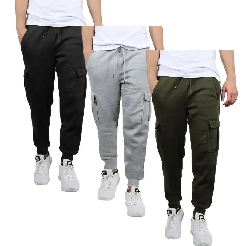 Men's fleece-lined workwear jogging pants