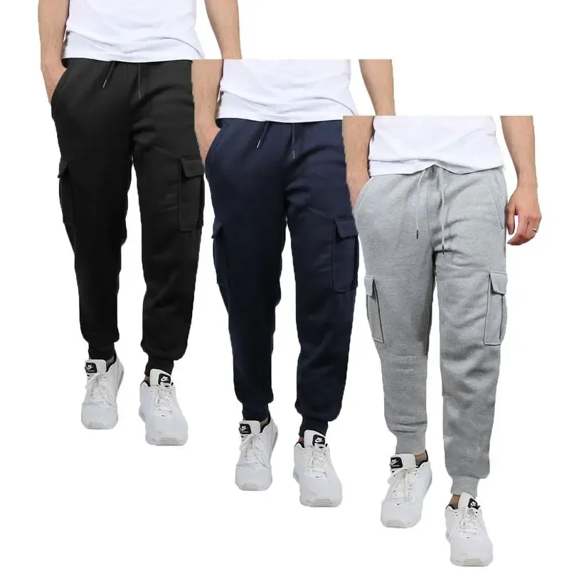 Men's fleece-lined workwear jogging pants