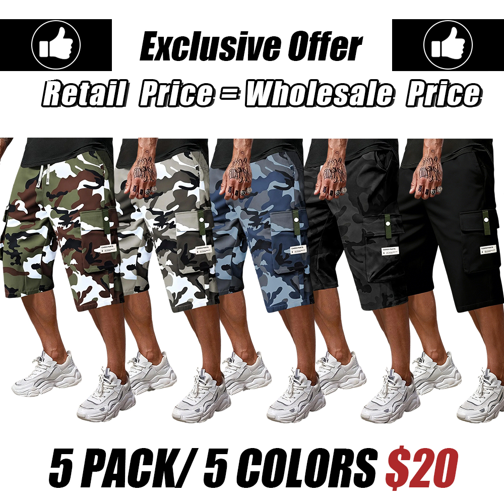 Men'S Summer Lightweight Cargo Pants