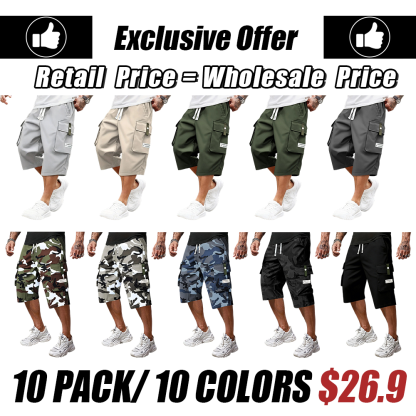 Men'S Summer Lightweight Cargo Pants