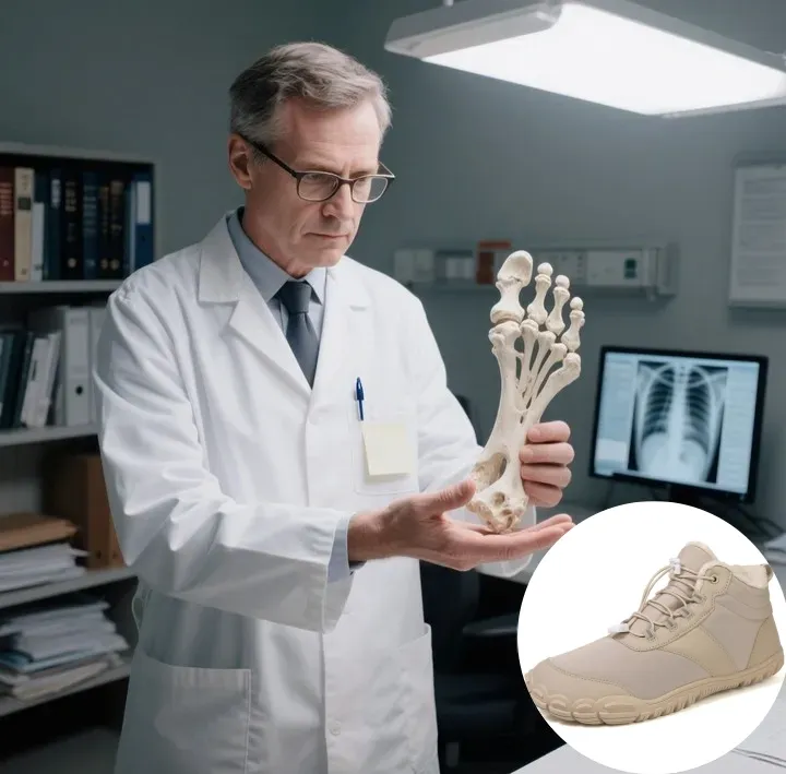 【🔥50% kedvezmény ma - ne hagyd ki】Ergonómiailag tervezett plüss meleg cipő - vízálló + csúszásgátló 👞