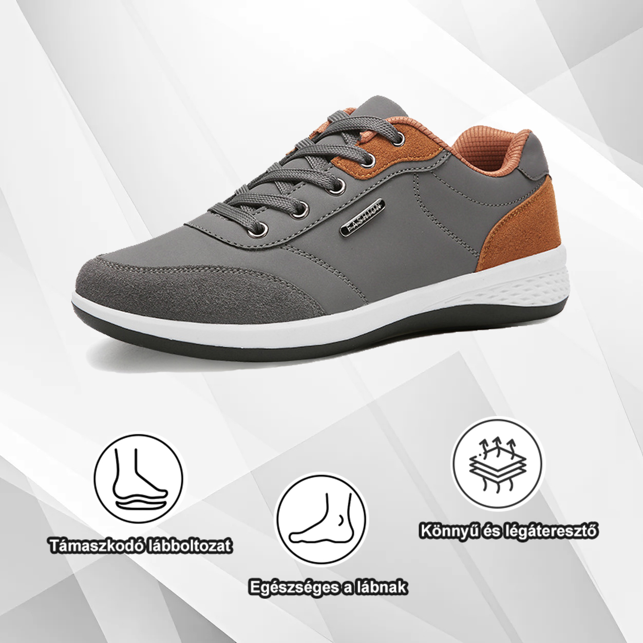 (🔥50% kedvezmény még ma – fogd meg!) Prémium, stílusos ortopéd cipők 👞 - Ergonomikus kialakítás a fájdalomcsillapításért