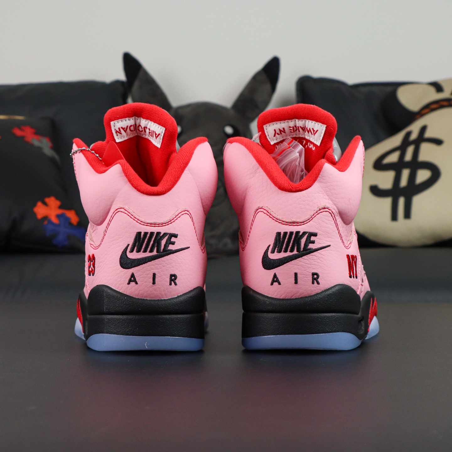 Awake NY x Aithtr Jordthtan 5 Retro Pink