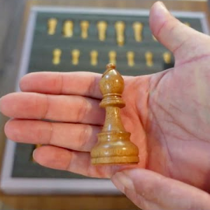 Wooden chessboard can give you more traditional full capabilities feeling of play chess