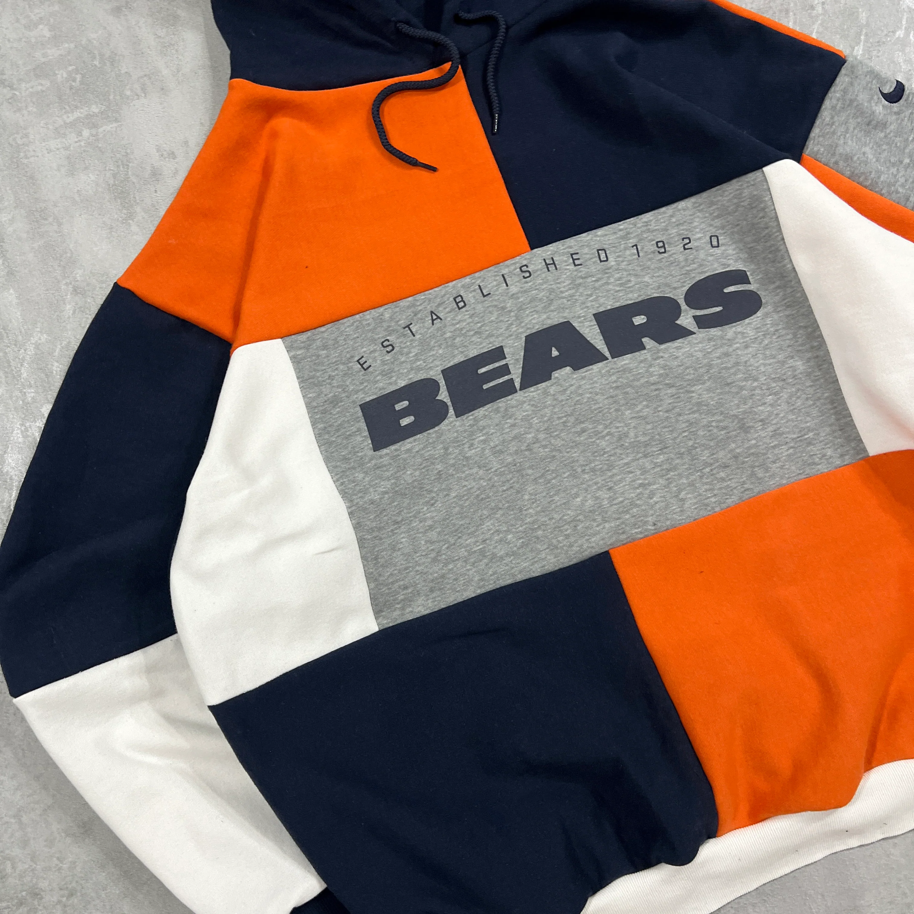 'BEARS PATCHWORK' HOODIE (XL)