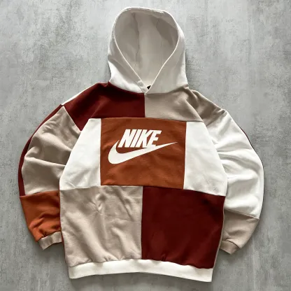 'PATCHWORK' HOODIE (L)