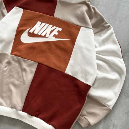 'PATCHWORK' HOODIE (L)