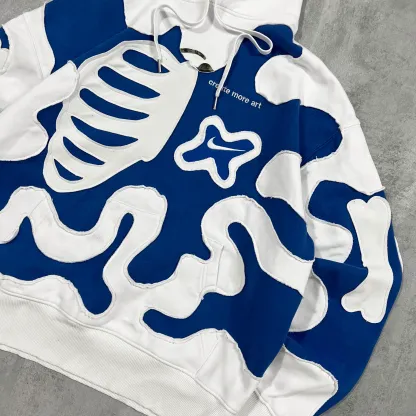 'CREATE MORE ART' HOODIE (L)