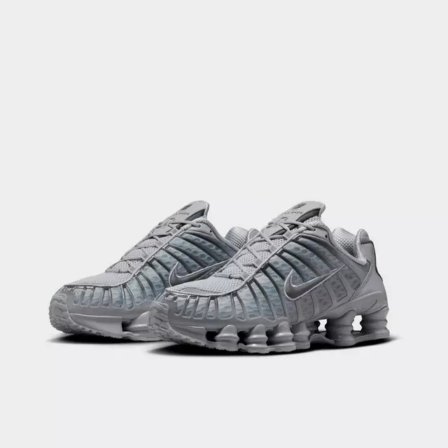 Wolf Grey/Iron Grey NK Shox TL Casual Shoes