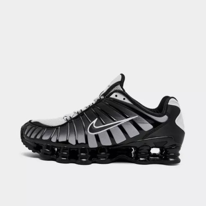 Black/Pure Platinum/White NK Shox TL Casual Shoes