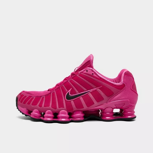 Desert Pink/Black/Desert Pink NK Shox TL Casual Shoes
