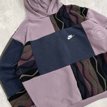 'PATCHWORK' HOODIE (XL)