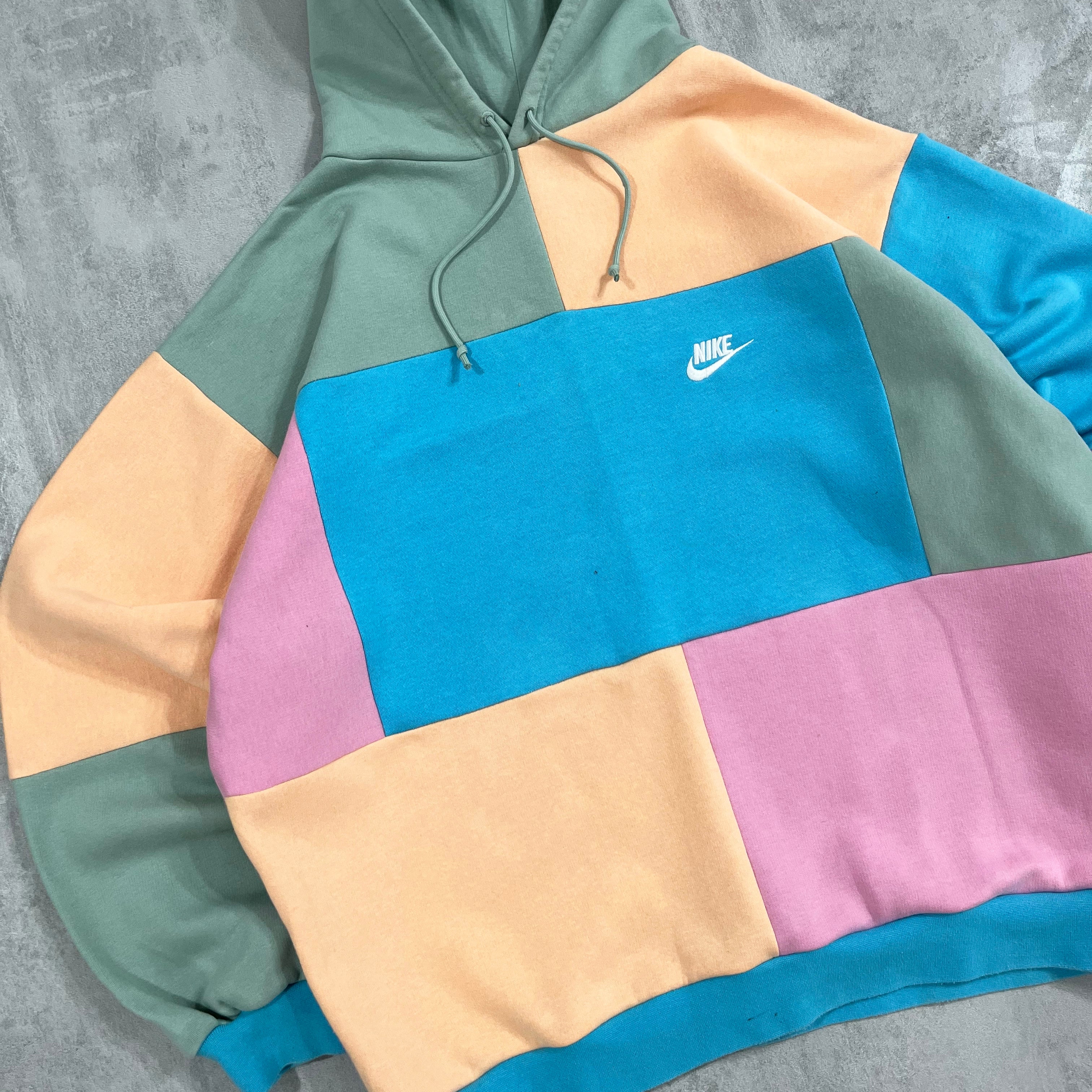 'PATCHWORK' HOODIE (XL)