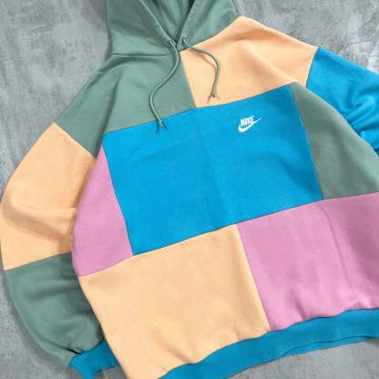 'PATCHWORK' HOODIE (XL)