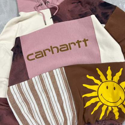 'PATCHWORK' HOODIE (XL)