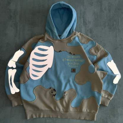 'DO MORE OF WHAT BRINGS YOU JOY' REFLECTIVE HOODIE (XL)