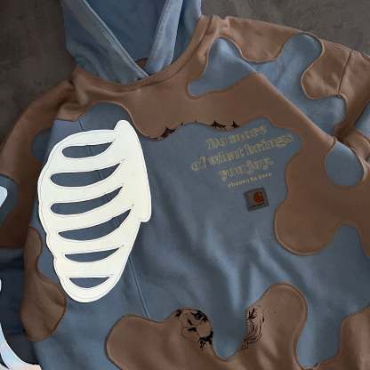 'DO MORE OF WHAT BRINGS YOU JOY' REFLECTIVE HOODIE (XL)