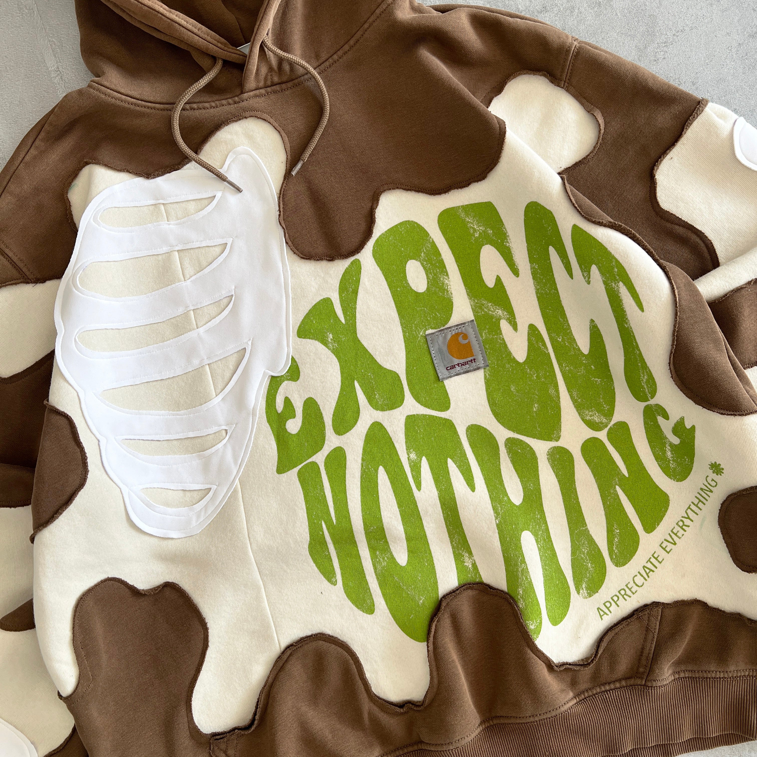 'EXPECT NOTHING' HOODIE (M)