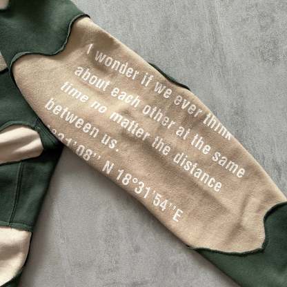 'NO MATTER THE DISTANCE' HOODIE (M)