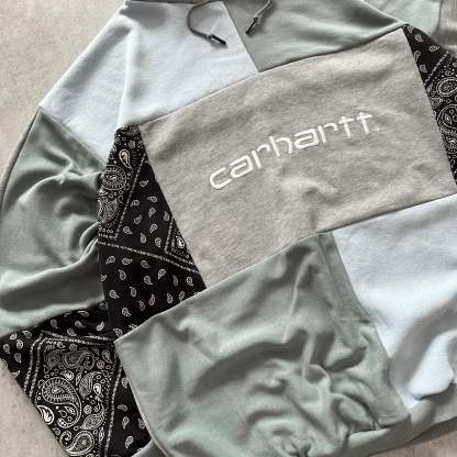 'PATCHWORK' HOODIE (XL)