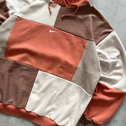 'PATCHWORK' HOODIE (XL)