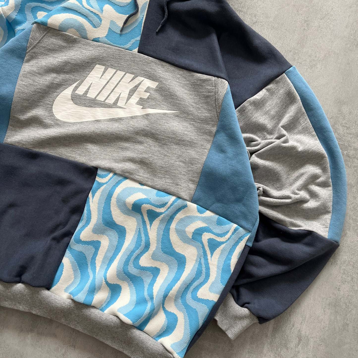 'PATCHWORK' HOODIE (XL)