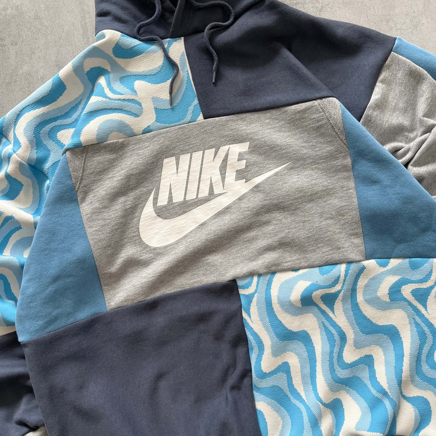 'PATCHWORK' HOODIE (XL)