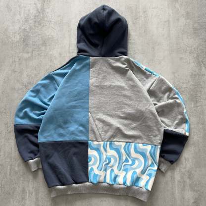 'PATCHWORK' HOODIE (XL)