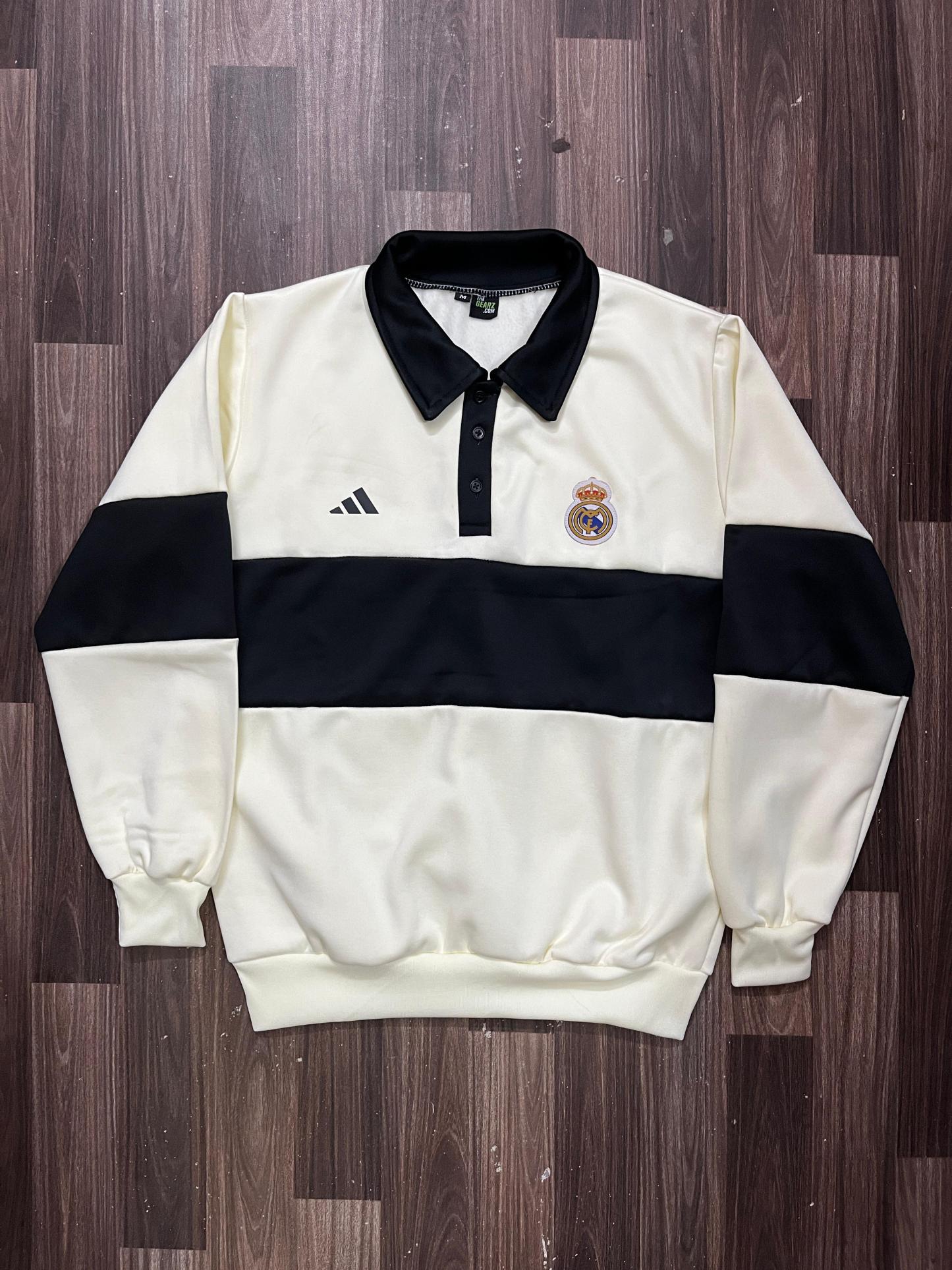 Real Madrid Embroidered New Sweatshirt – Premium