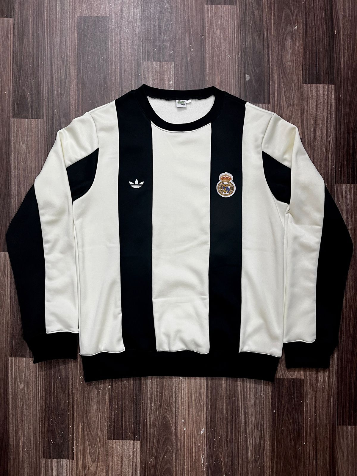 Real Madrid Embroidered Sweatshirt – Premium
