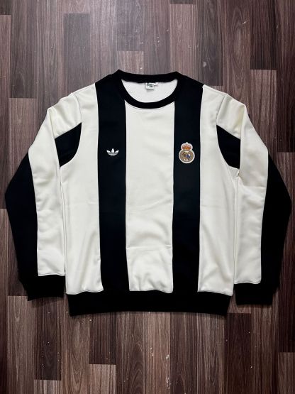 Real Madrid Embroidered Sweatshirt – Premium