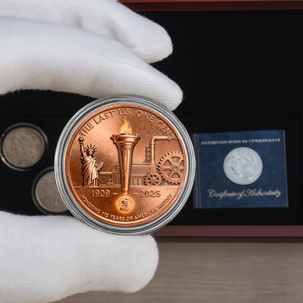 ⏰ Black Friday Limited-Time Offer-Lincoln Final Penny – 11/12 Philadelphia Mint Limited Edition Collectible Coin