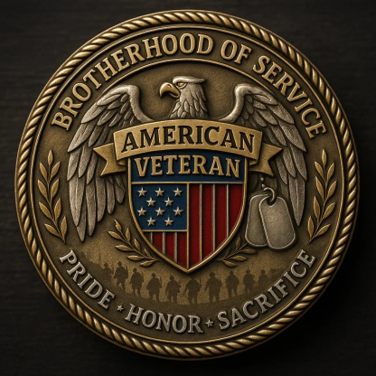 🇺🇸 “DD-214 — It’s a Veteran Thing” Commemorative Coin