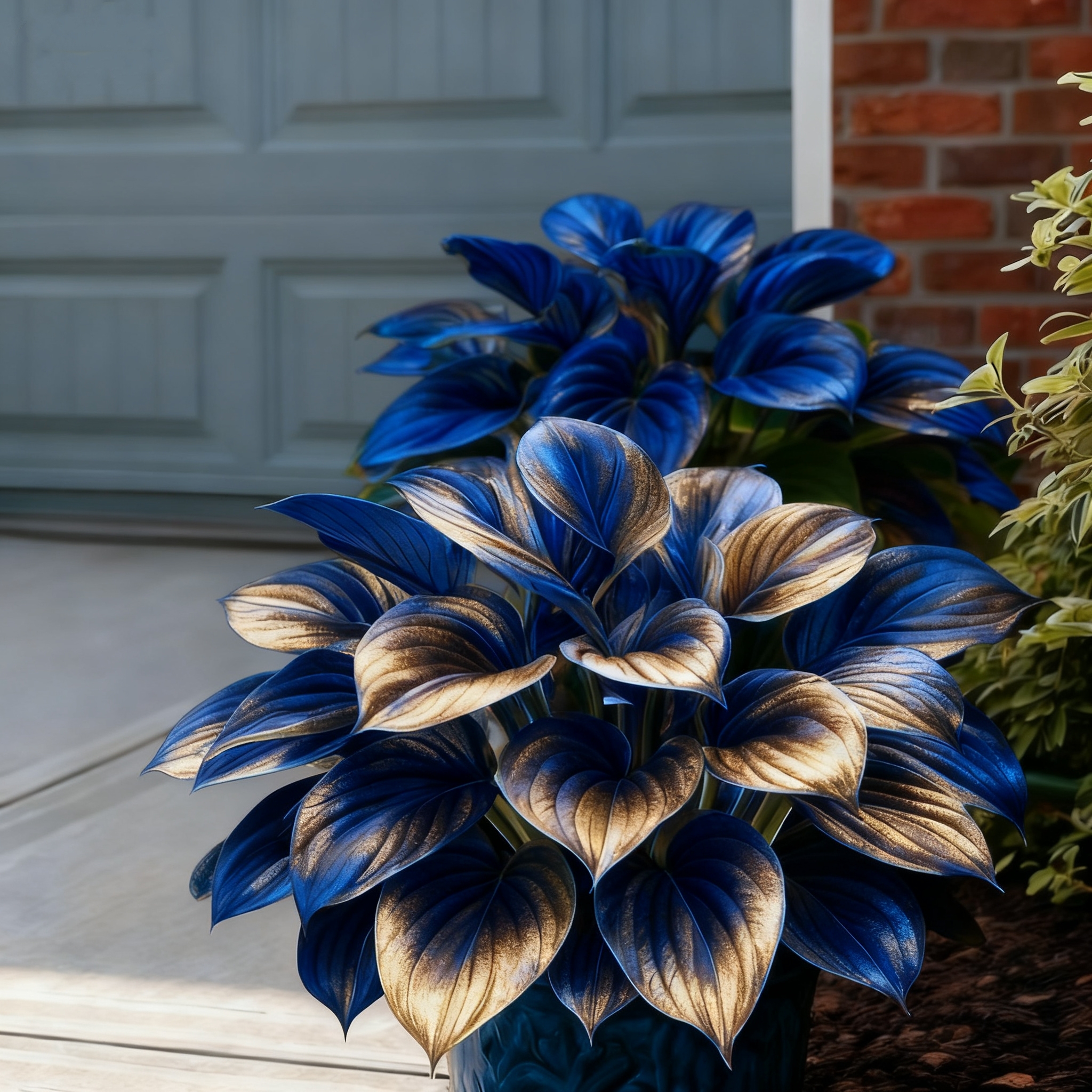 🌈🔥 Limited Edition Rainbow Flame Hostas -Rare Multicolor Foliage, Ex