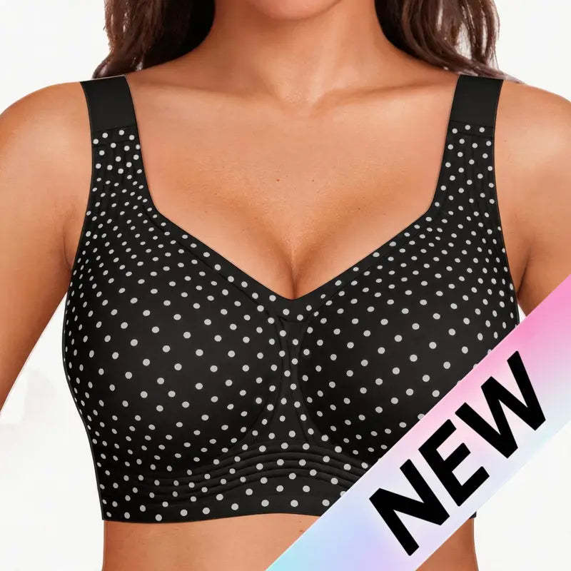 Full Coverage Wireless Bra — Wire-Free Lift & Smoothing Support