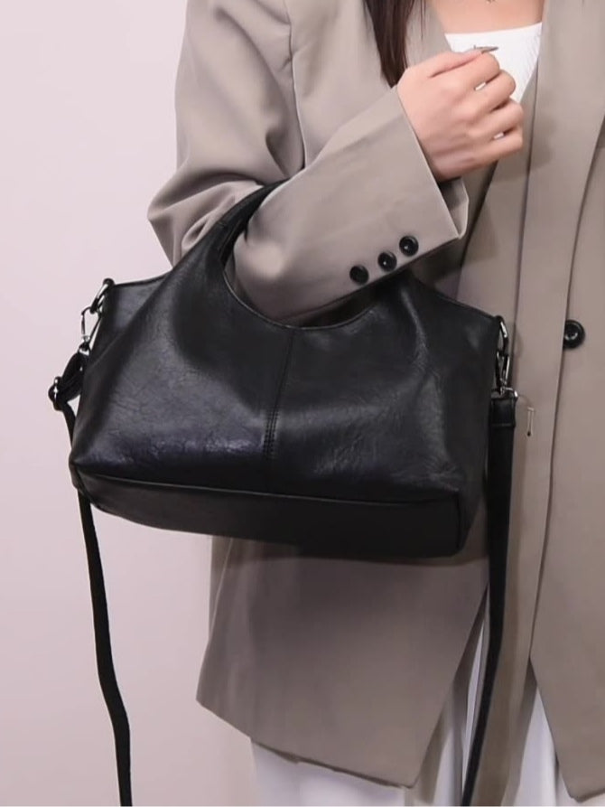 Retro handbags, fashionable, light luxury and large capacity-thevervian