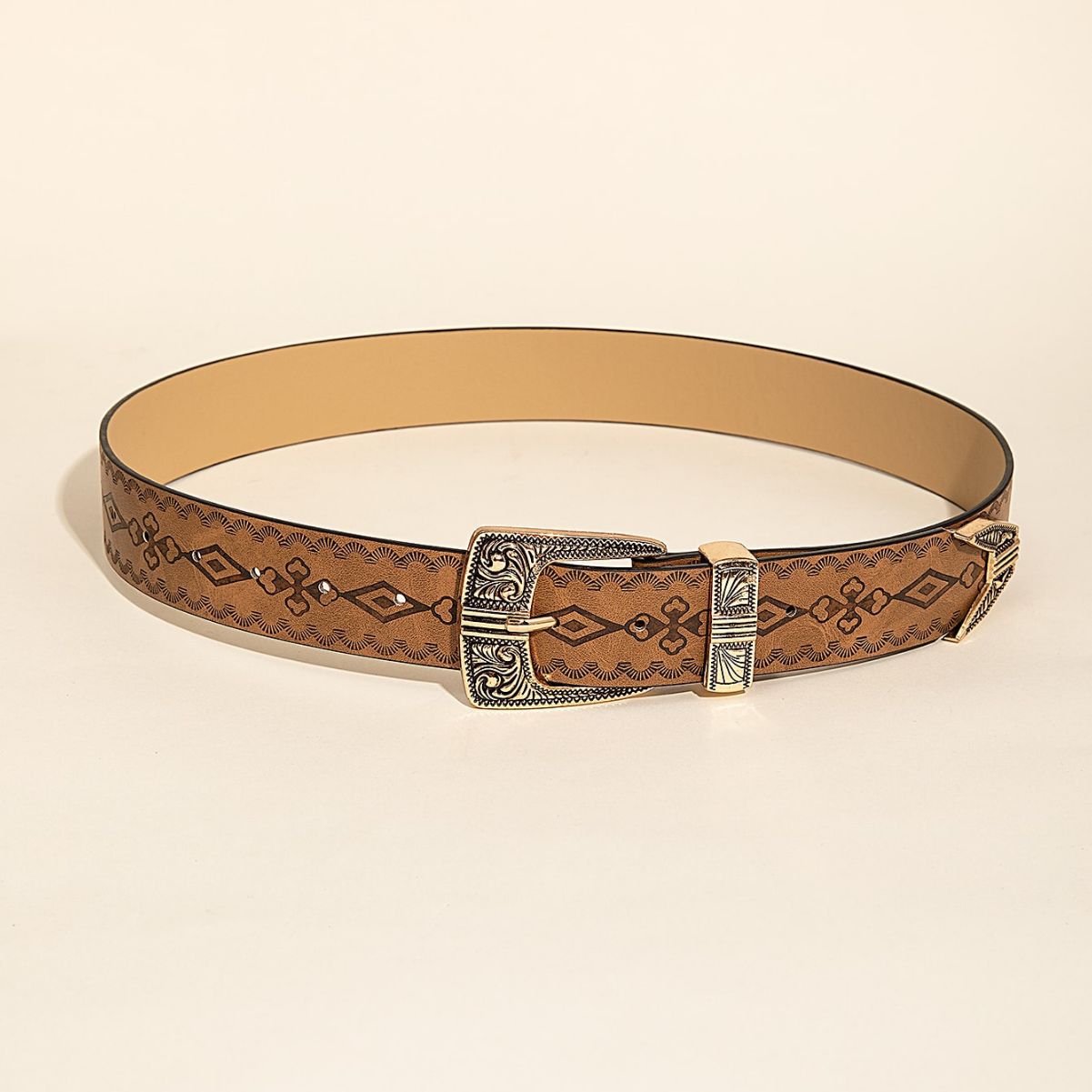 Women's Fashion Western Style Patterned Belt-thevervian