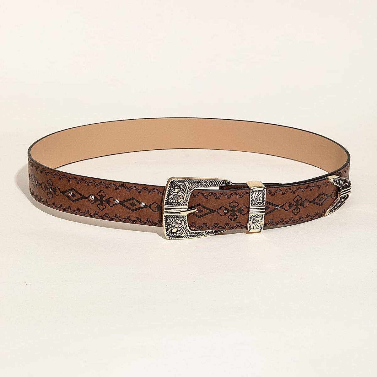 Women's Fashion Western Style Patterned Belt-thevervian