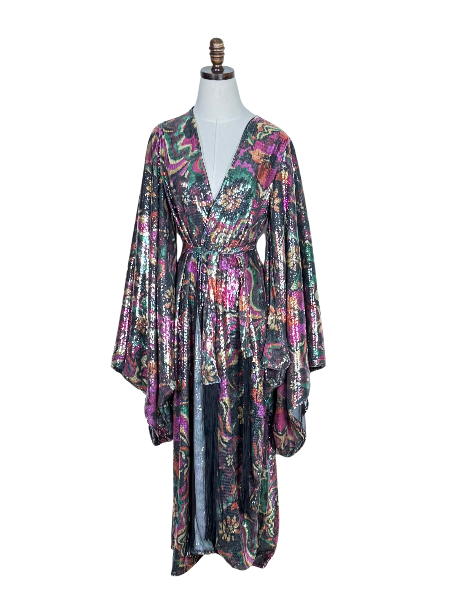 Hysteria Sequin Kimono PRE-ORDER-thevervian