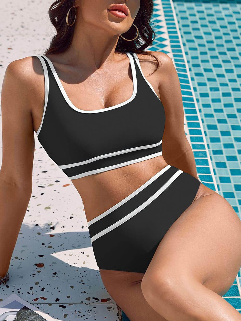 Sports Bra Tank Swimsuit