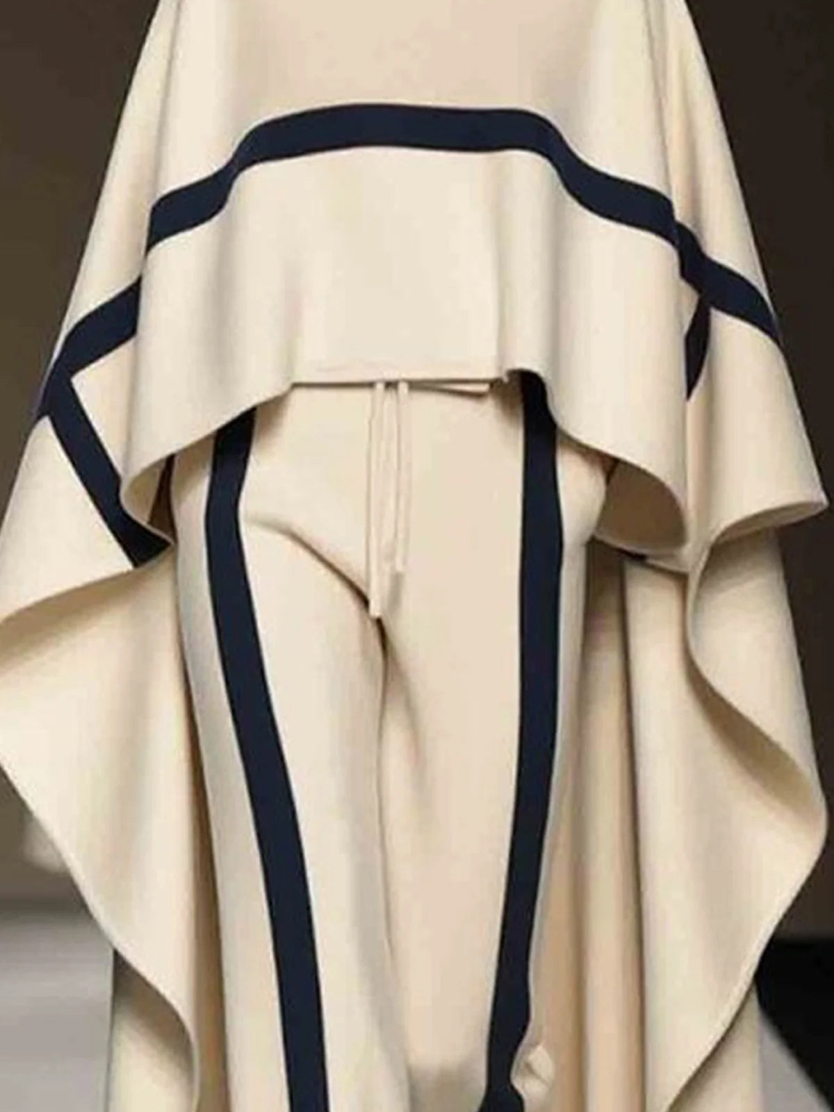 Urban Color Block Straight Pants with Pockets-thevervian