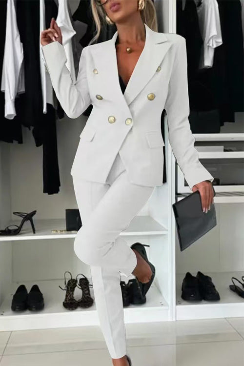 Casual and Slim Fit Suit-thevervian